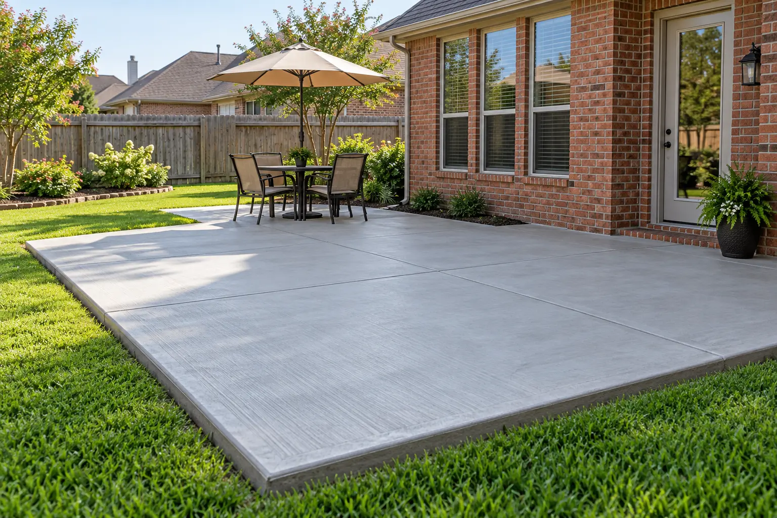Illustrative residential concrete concept